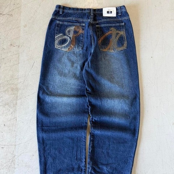 2000s Embroided Southpole Jeans34x30